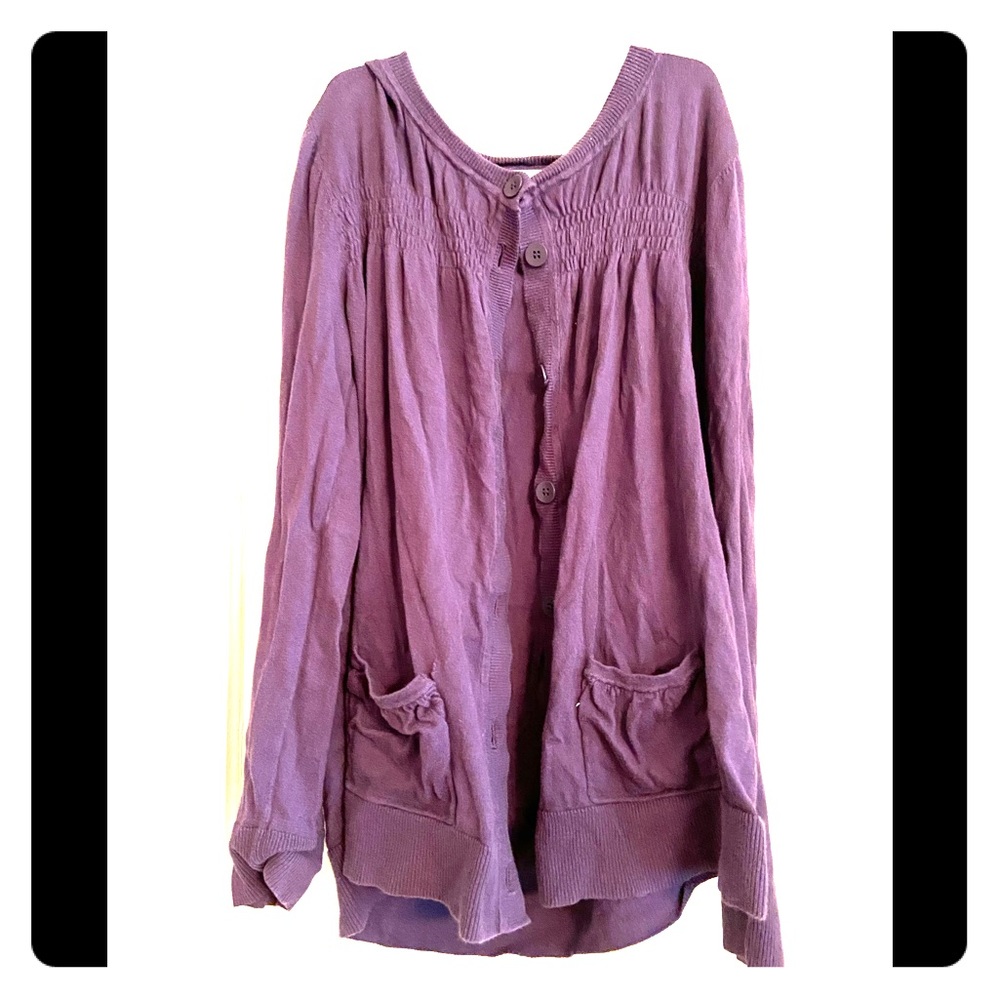 Purple Ann Taylor LOFT Sweater
